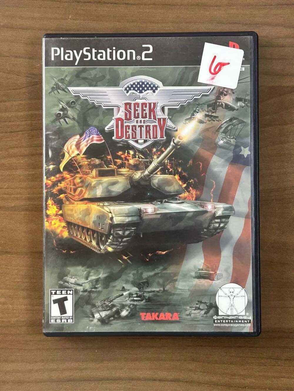 Seek and Destroy PS2 PlayStation 2 2002 CIB Disc Case Manual Tank Combat